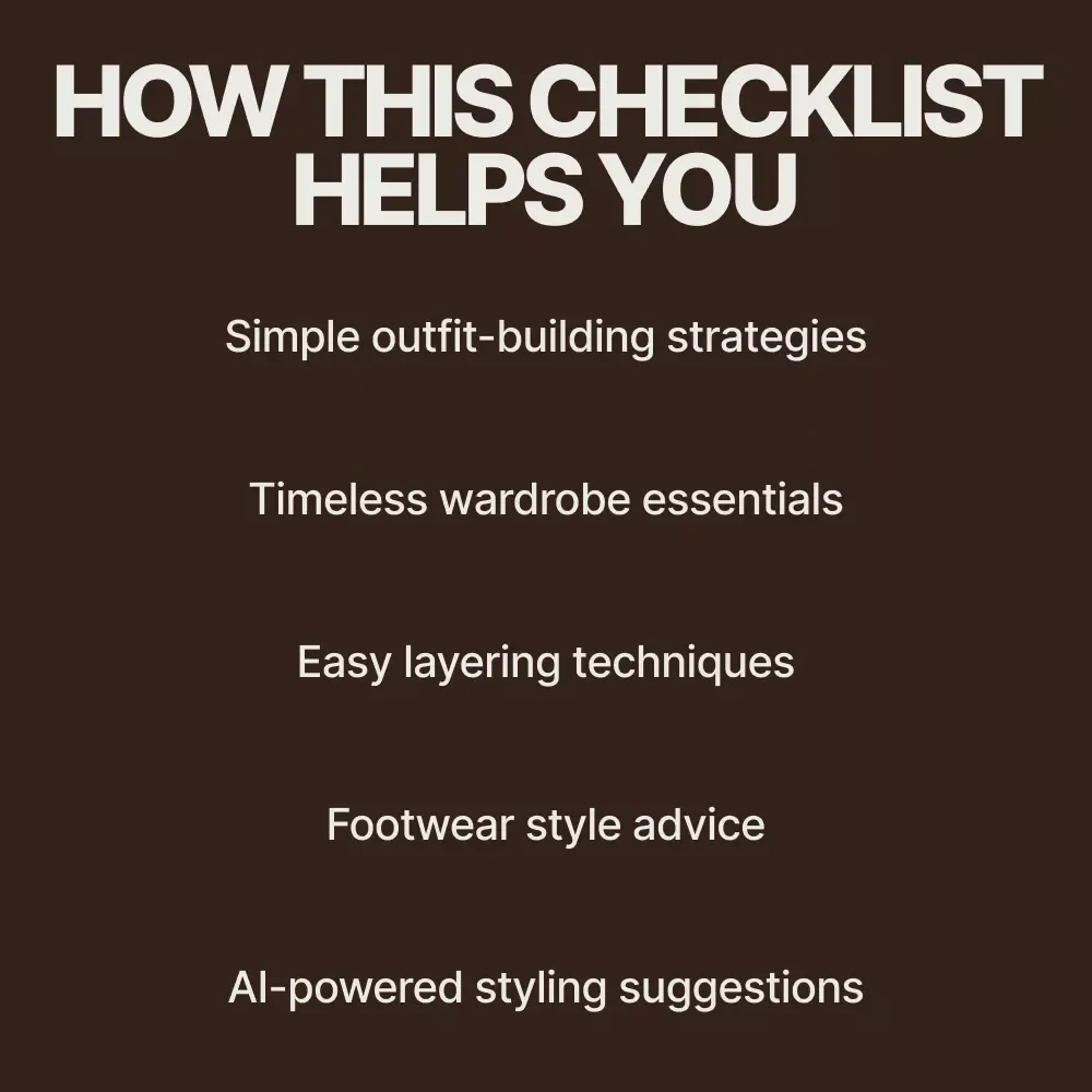 Effortless Casual Wins for Men - Ultimate Checklist for Perfect Casual Outfits