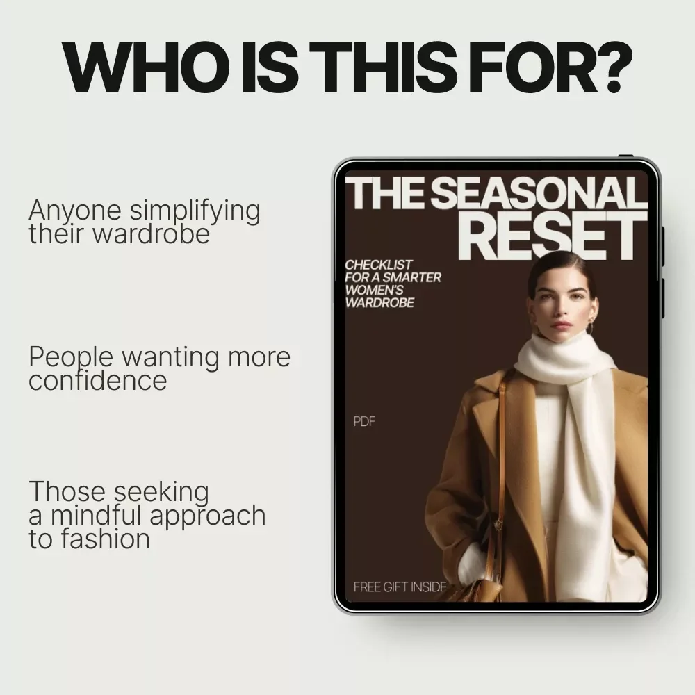 The Seasonal Reset Checklist for a Smarter Women’s Wardrobe - Seasonal Wardrobe Checklist for Women