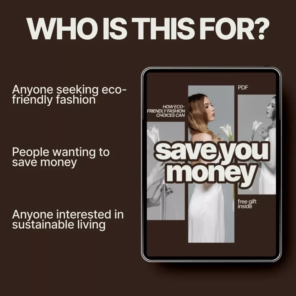 How Eco-Friendly Fashion Choices Can Save You Money - A Guide to Sustainable Fashion for Saving Money