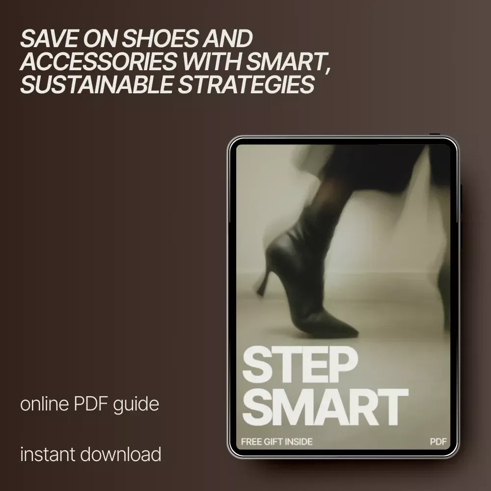 Step Smart: Save on Shoes & Accessories | Ebook Guide on how to save money on shoes and accessories, Smart Shopping, Budget Fashion, Shoe Care & Style Planning