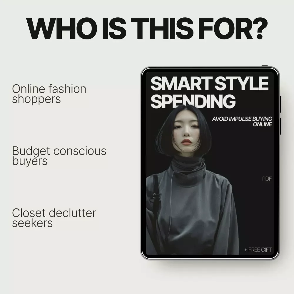 Smart Style Spending: Avoid Impulse Buying Online | Ebook Guide on How to Avoid Impulse Buying Clothes Online, Budget-Friendly Fashion & AI Shopping Tools