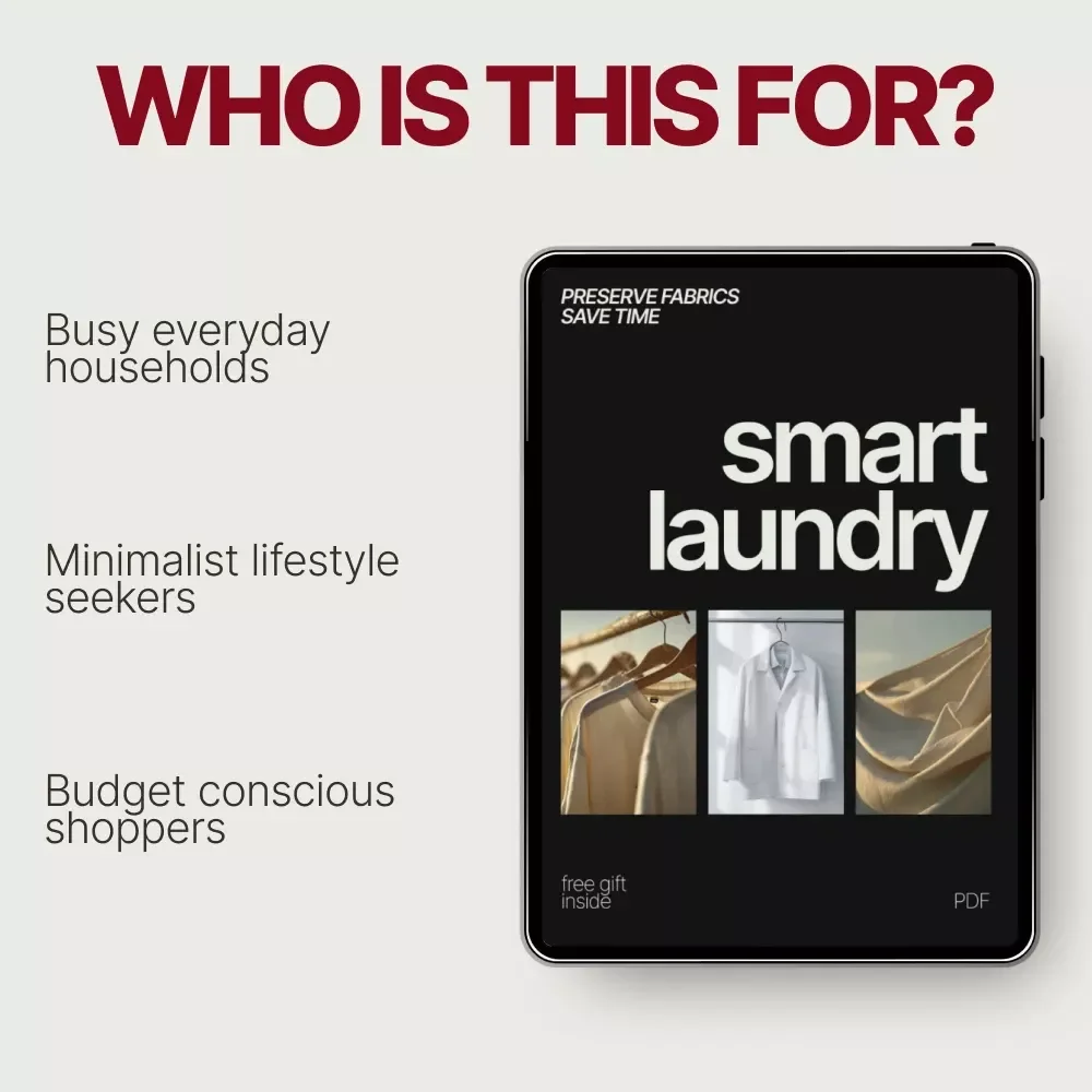 Smart Laundry: Preserve Fabrics, Save Time – A Practical Fabric Care Guide with Expert Washing Tips to Keep Clothes New Longer