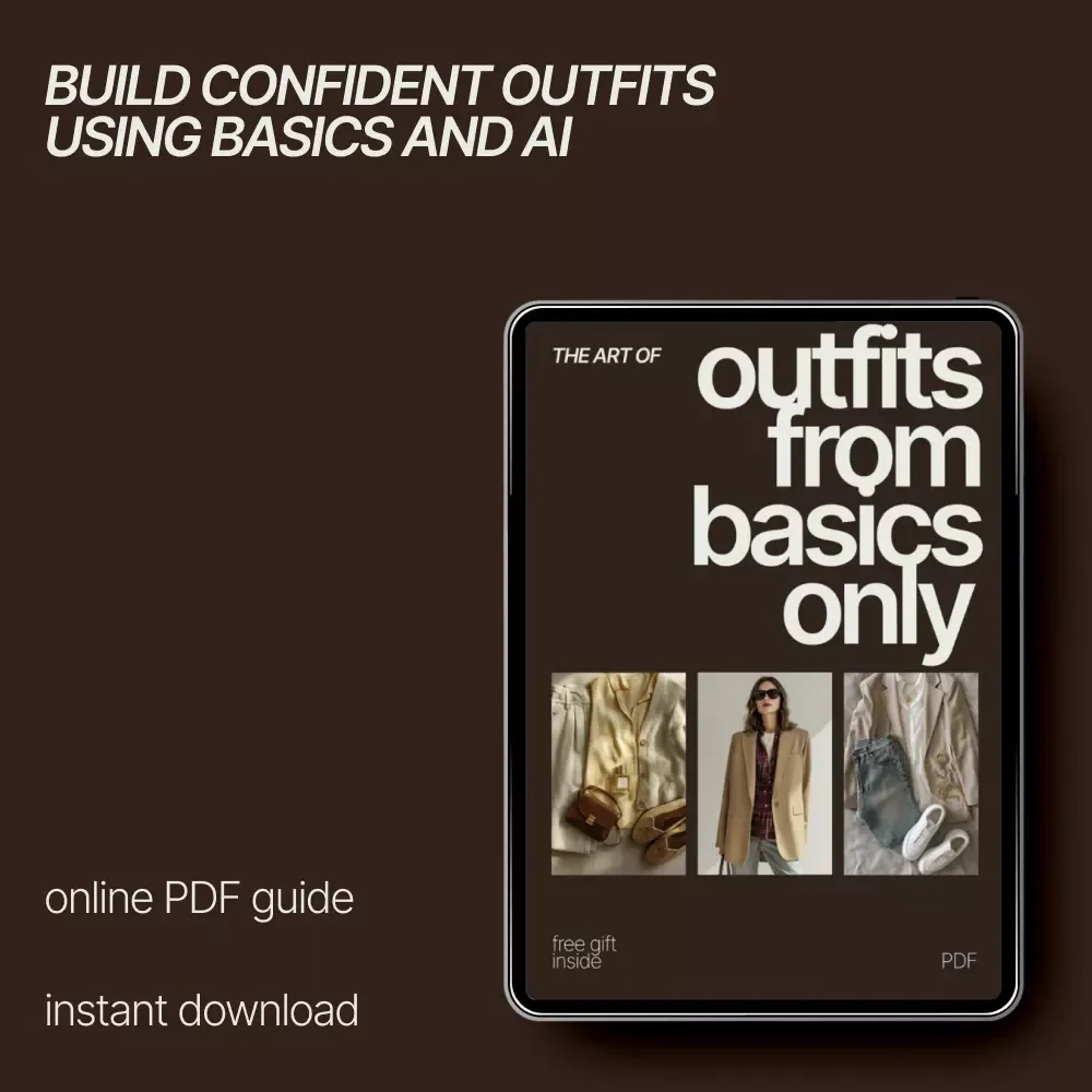 The Art of Outfits From Basics Only – A Practical Style Guide on How to Build Outfits From Basics Only for Effortless Everyday Fashion