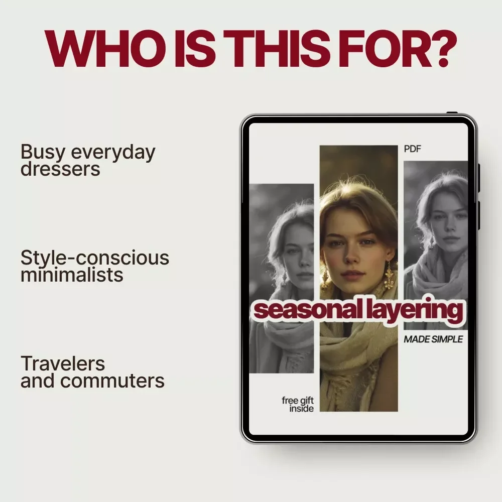 Seasonal Layering Made Simple – Everyday Wardrobe Checklist with Seasonal Layering Tips for Effortless Style