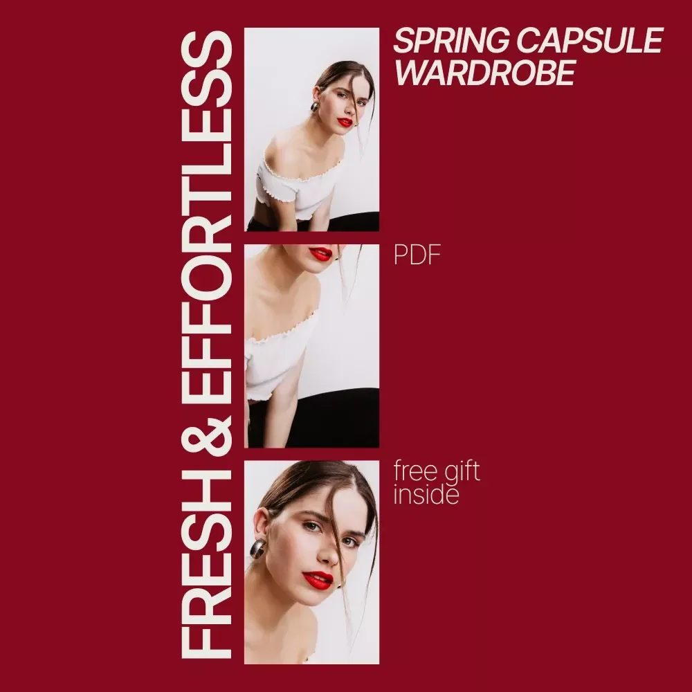 Fresh & Effortless Spring Capsule Wardrobe eBook: The Ultimate Guide to Curating Your Perfect Spring Wardrobe