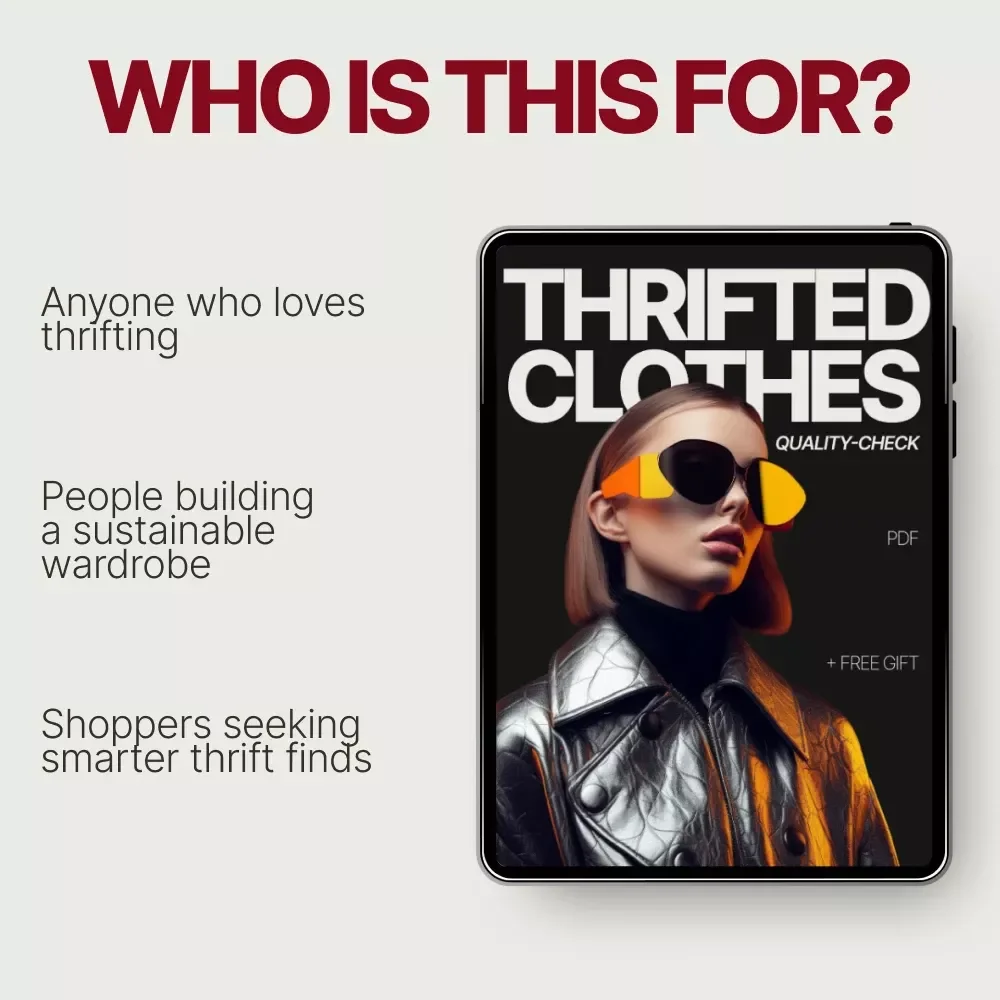 Thrifted Clothes Quality-Check: The Ultimate Guide for Finding High-Quality Thrifted Fashion