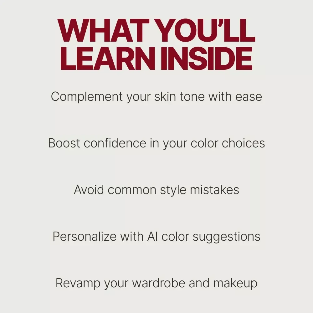 Finding Your Best Color Palette for Your Skin Undertone: The Ultimate Guide to Choosing Colors that Enhance Your Natural Beauty