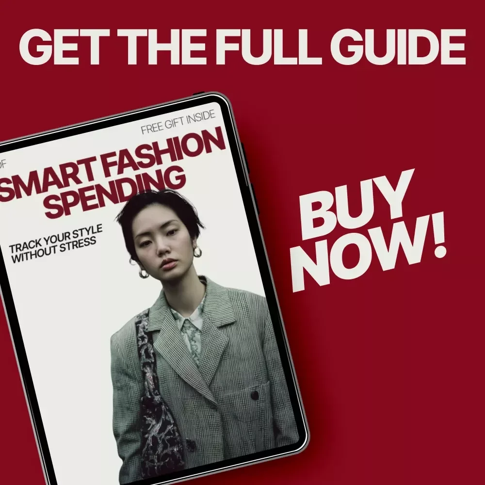 Smart Fashion Spending: Track Your Style Without Stress | eBook Guide on How to Track Spending on Clothes and Accessories