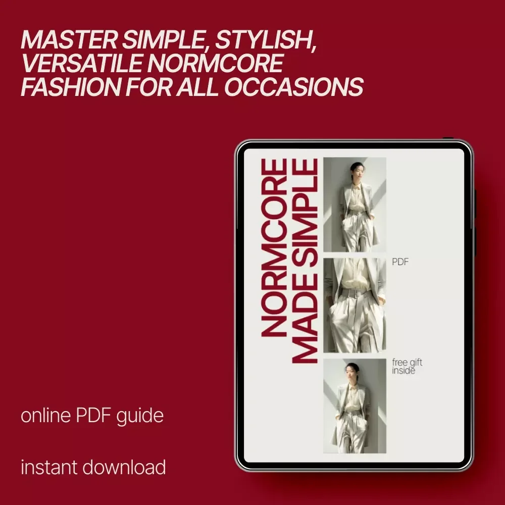 Normcore Made Simple: How to Wear Normcore Outfit Ideas - The Ultimate eBook Guide