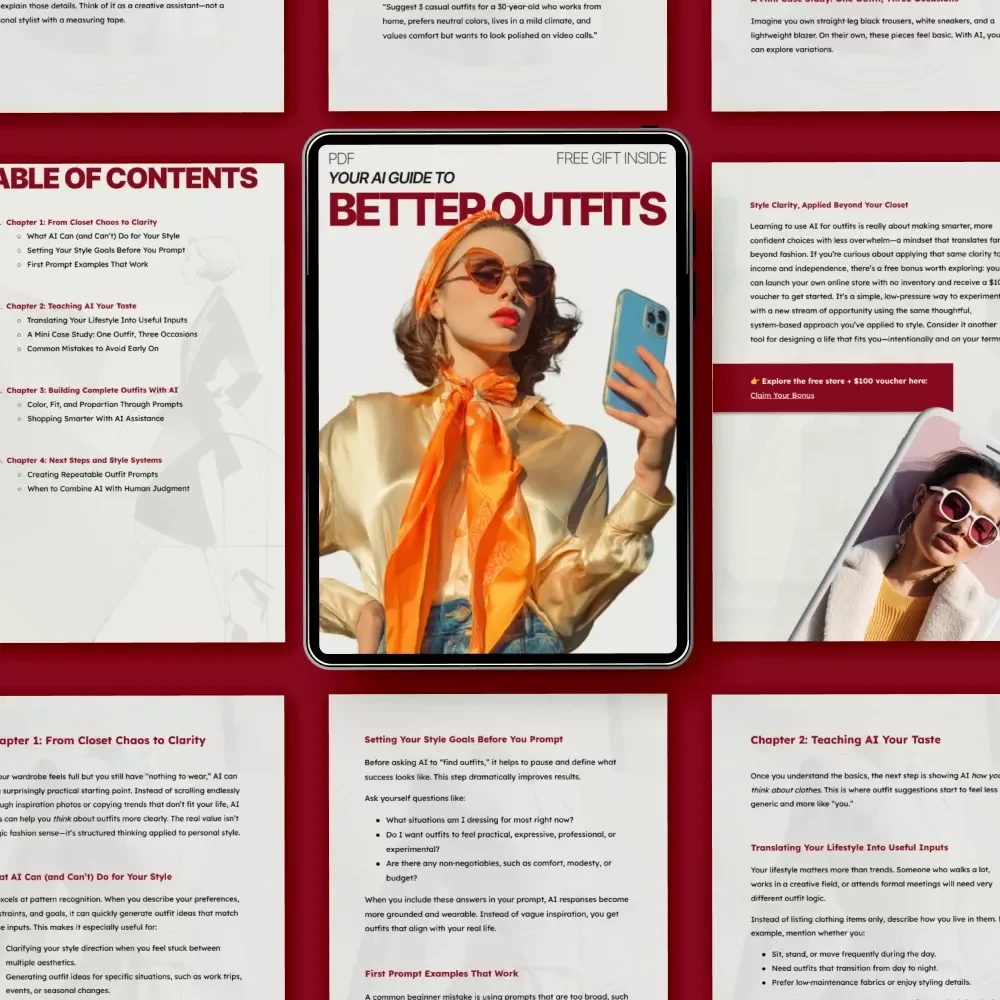 Your AI Guide to Better Outfits: How to Use AI to Find Stylish, Personalized Looks