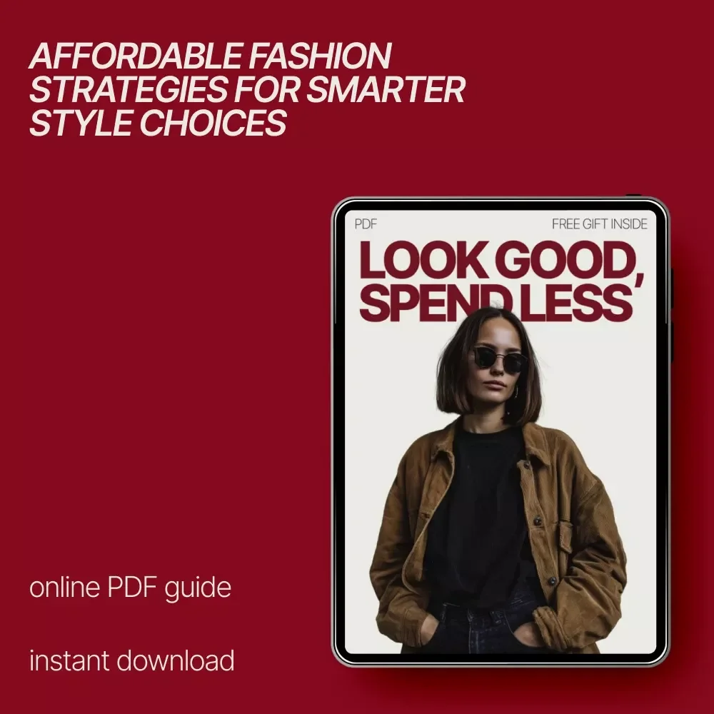 Look Good, Spend Less – Affordable Fashion Tips eBook for Budget Style, Smart Shopping & Chic Wardrobe Building