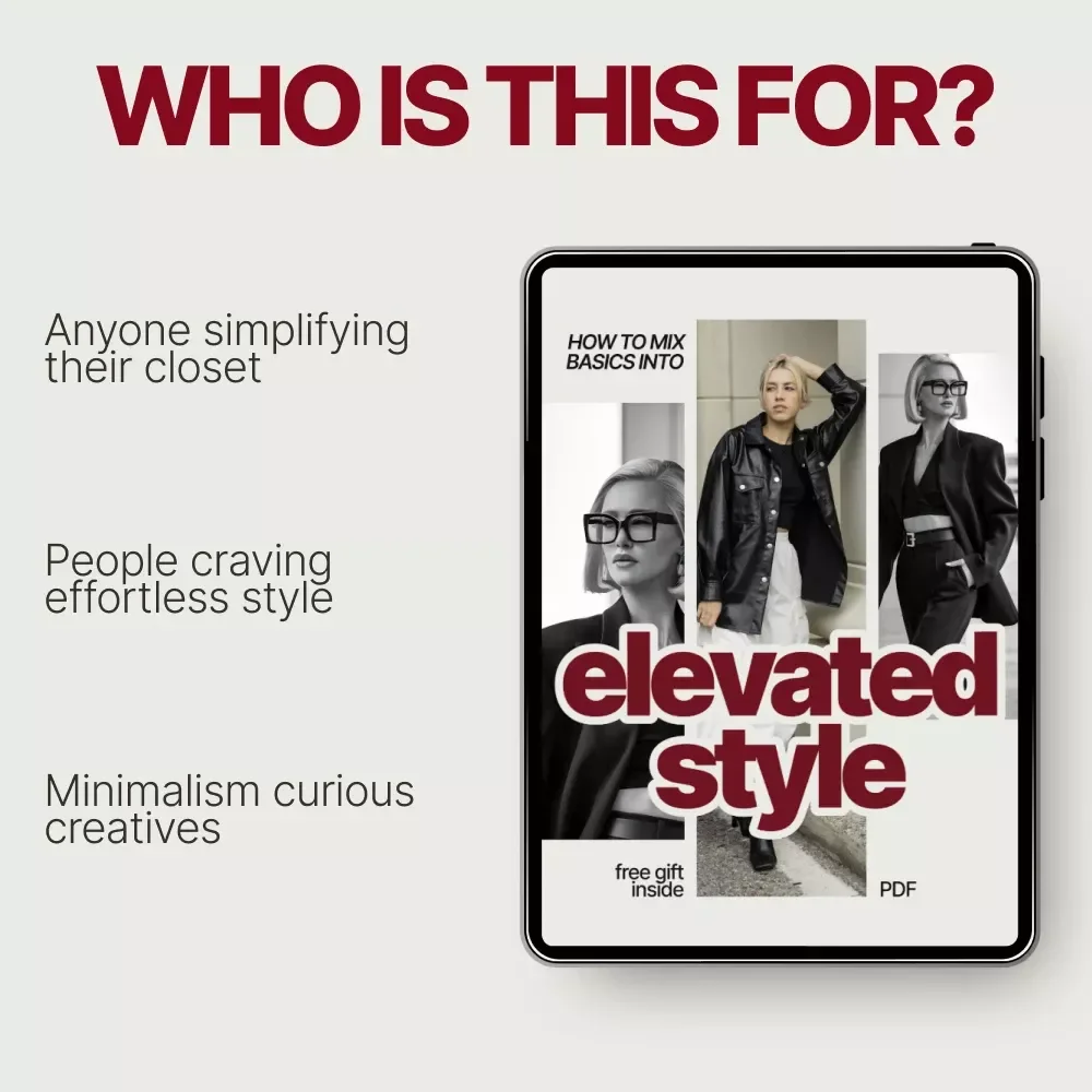 How to Mix Basics Into Elevated Style | A Timeless Guide to how to mix neutrals in wardrobe with Effortless Outfit Formulas