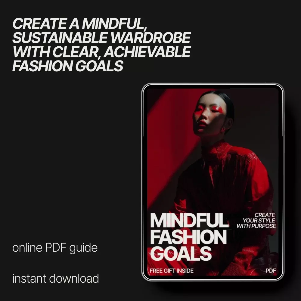 Mindful Fashion Goals: Create Your Style with Purpose - eBook Guide on How to Set Mindful Fashion Goals