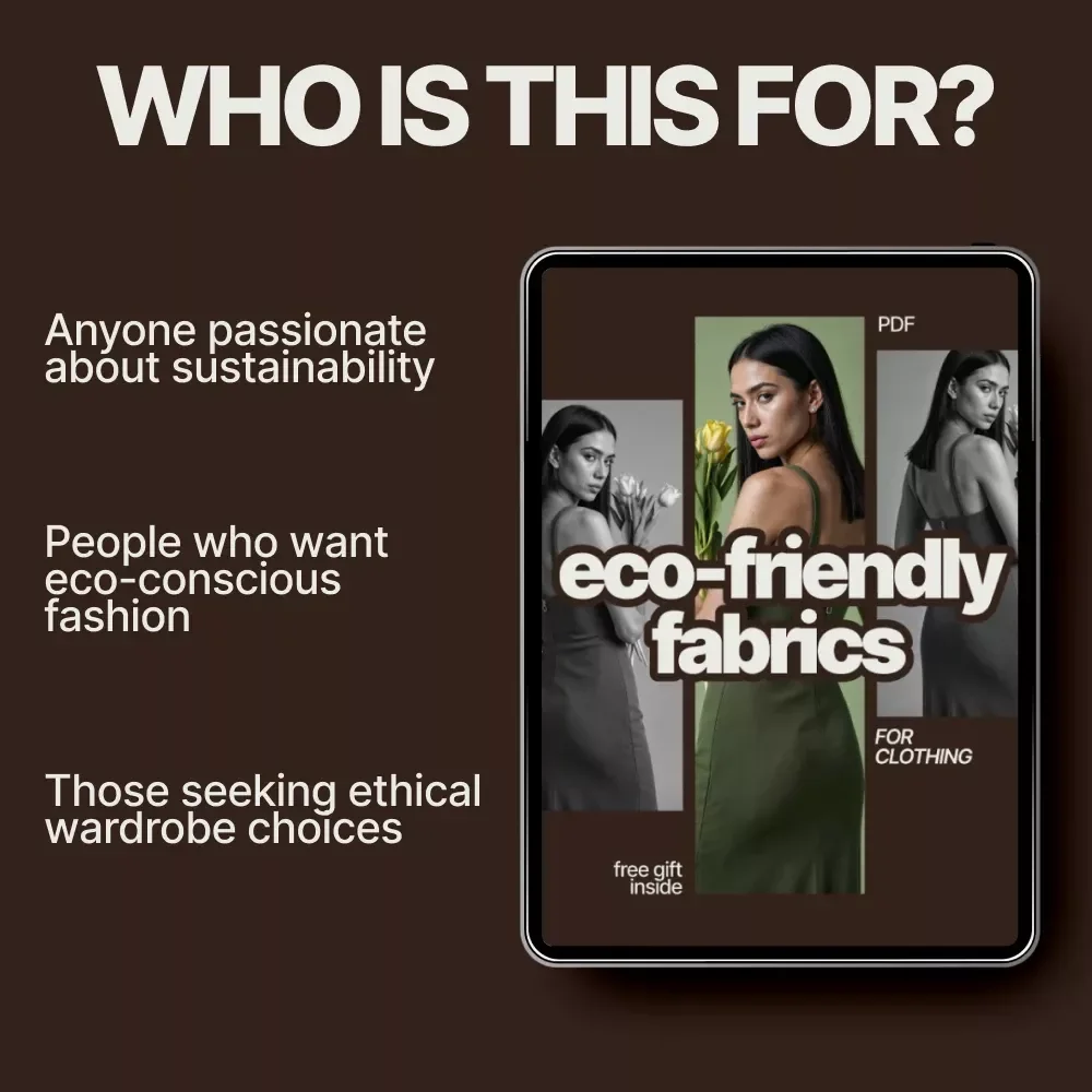Eco-Friendly Fabrics for Clothing eBook: Your Complete Guide to Sustainable Fashion Choices
