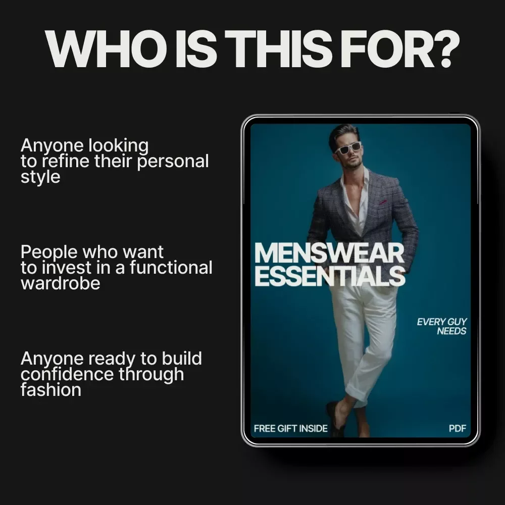 Menswear Essentials Every Guy Needs: A Complete Guide to Building Your Perfect Wardrobe