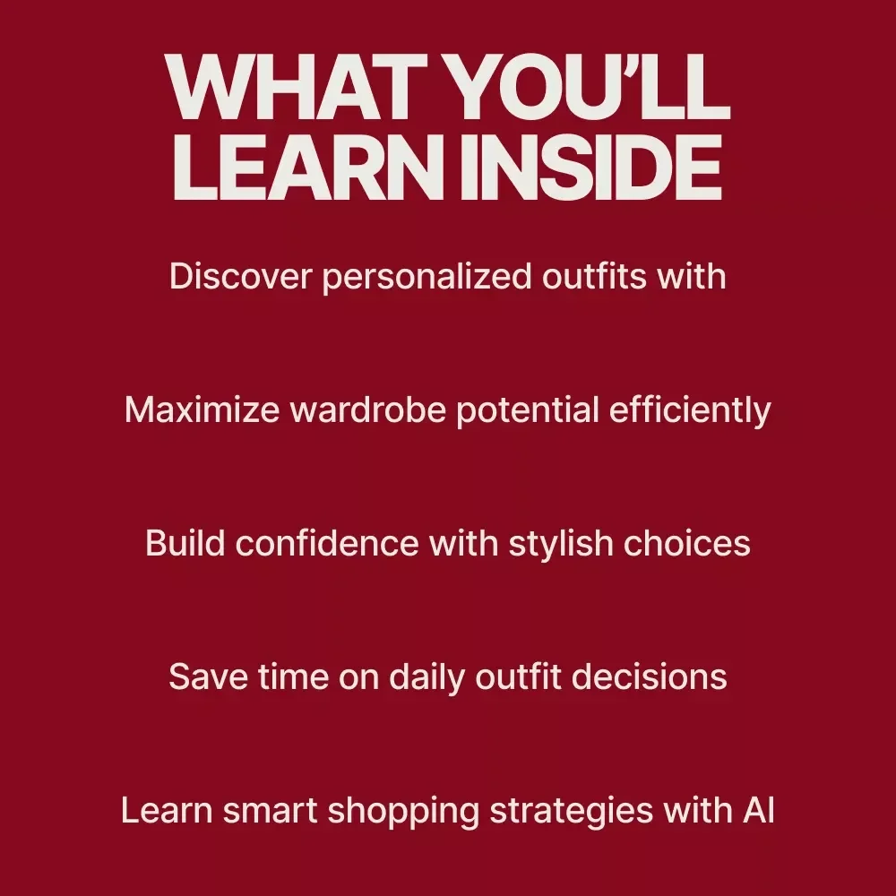 Your AI Guide to Better Outfits: How to Use AI to Find Stylish, Personalized Looks