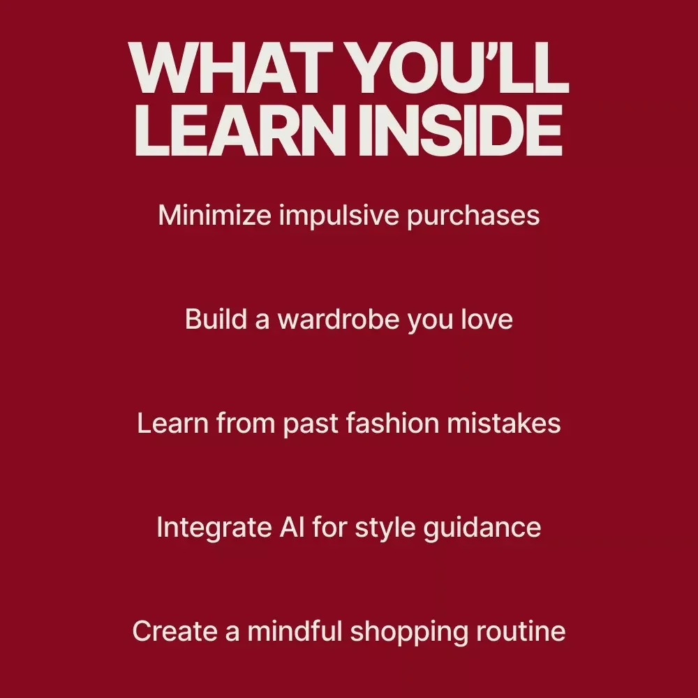 Smart Choices, Stylish Life: How to Avoid Fashion Regret After Buying – eBook Guide for Confident Shopping