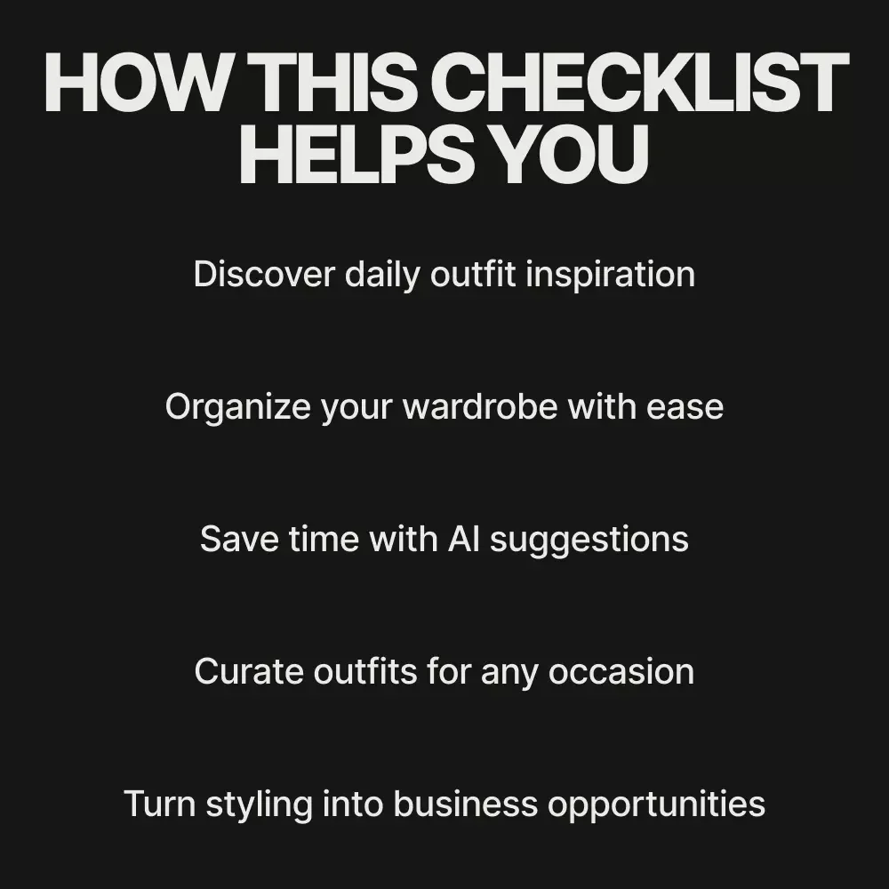 What Apps Help Find Outfit Ideas: Ultimate Checklist for Effortless Fashion Inspiration