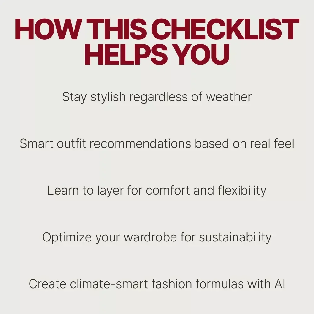 Smart Style, Any Weather: AI-Powered Clothing Guide for Any Climate