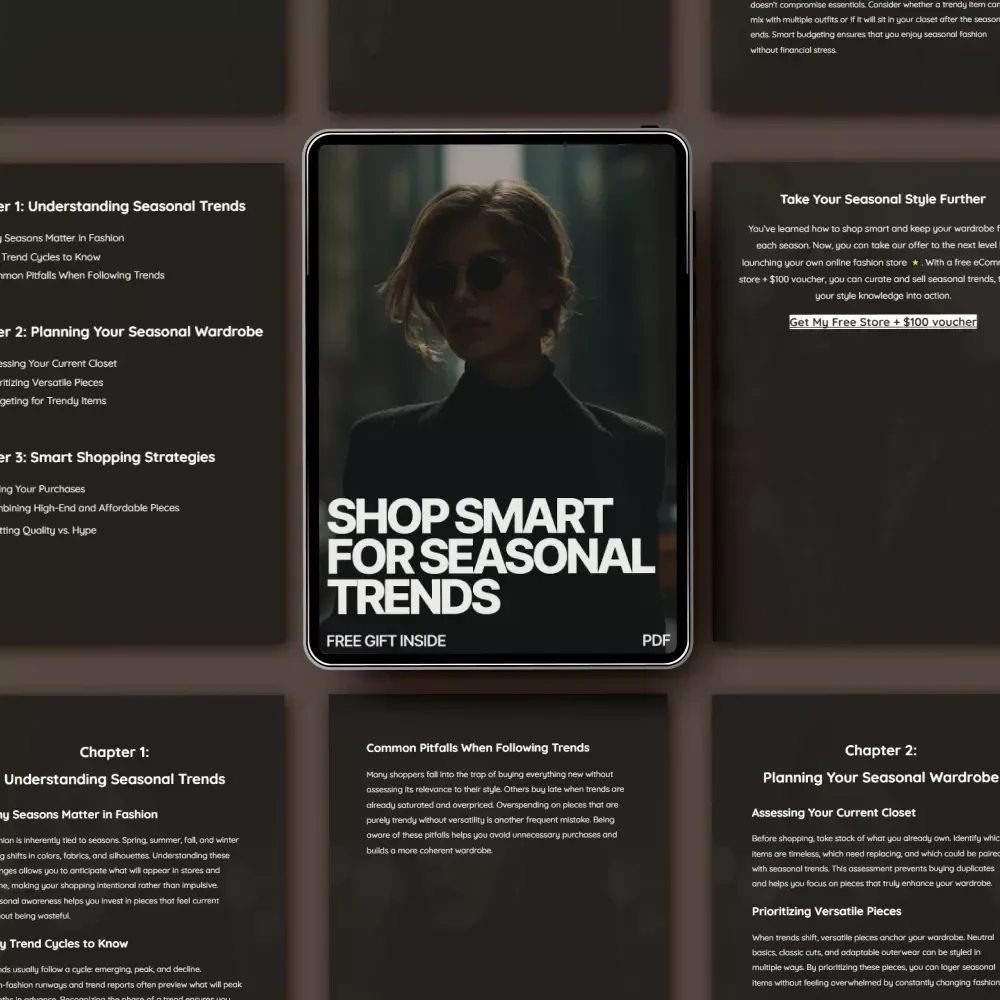 Shop Smart for Seasonal Trends: A Complete Guide to Smart Shopping & AI Fashion Tools