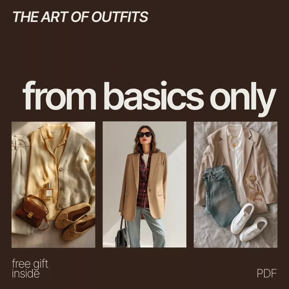 The Art of Outfits From Basics Only – A Practical Style Guide on How to Build Outfits From Basics Only for Effortless Everyday Fashion