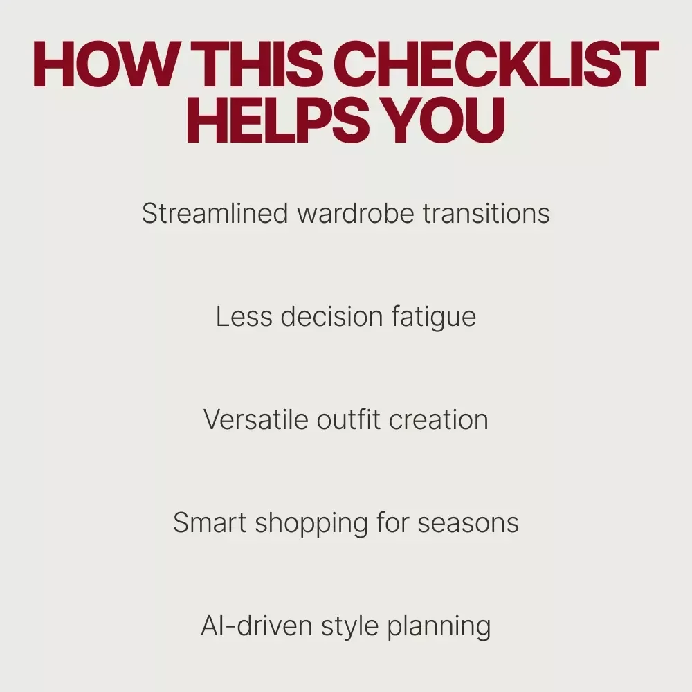 Seasonal Switch Made Simple: The Ultimate Checklist for Seasonal Capsule Wardrobe Swaps