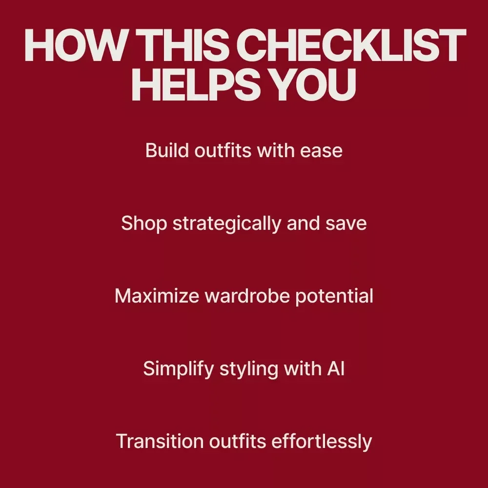 Plan It Before You Buy: How to Plan Outfit Combos Before Shopping - Ultimate Checklist