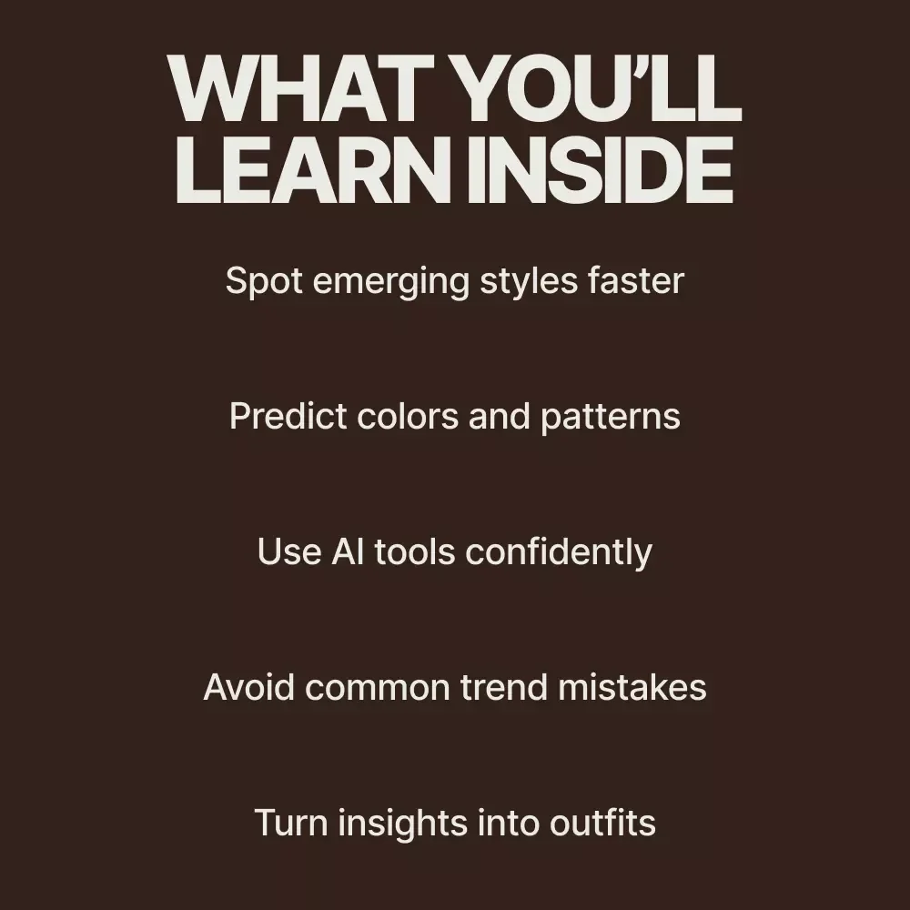 Smart Fashion: AI Tools for Trendsetters | Ebook Guide on How to Find Trending Styles with AI Tools for Designers & Creators
