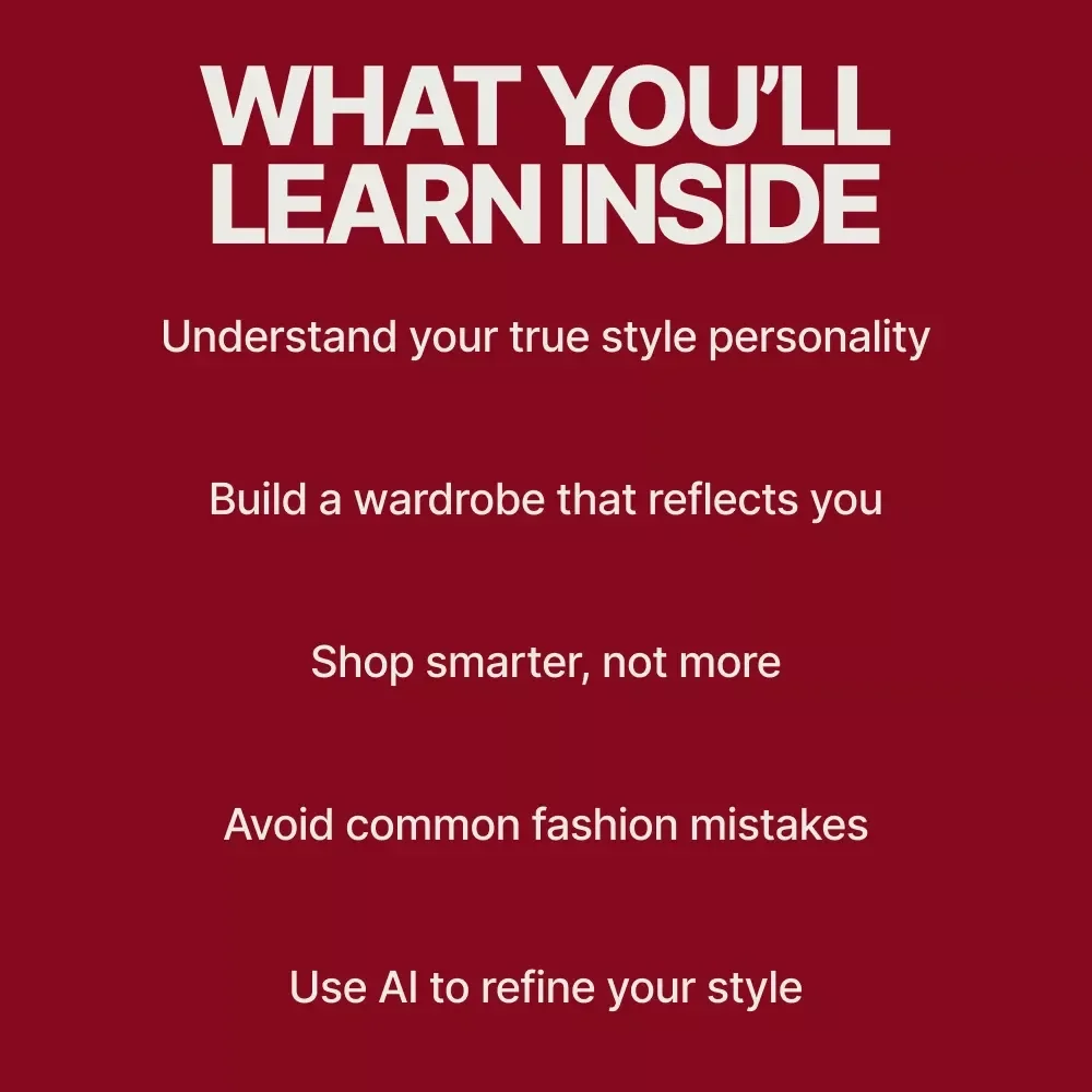 Style Personality Tests for Fashion Confidence - Discover Your Perfect Fashion Style Personality eBook