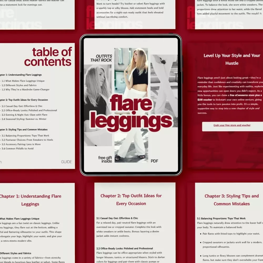 Outfits That Rock Flare Leggings Guide – Perfect Outfits and Styling Tips for Flare Leggings