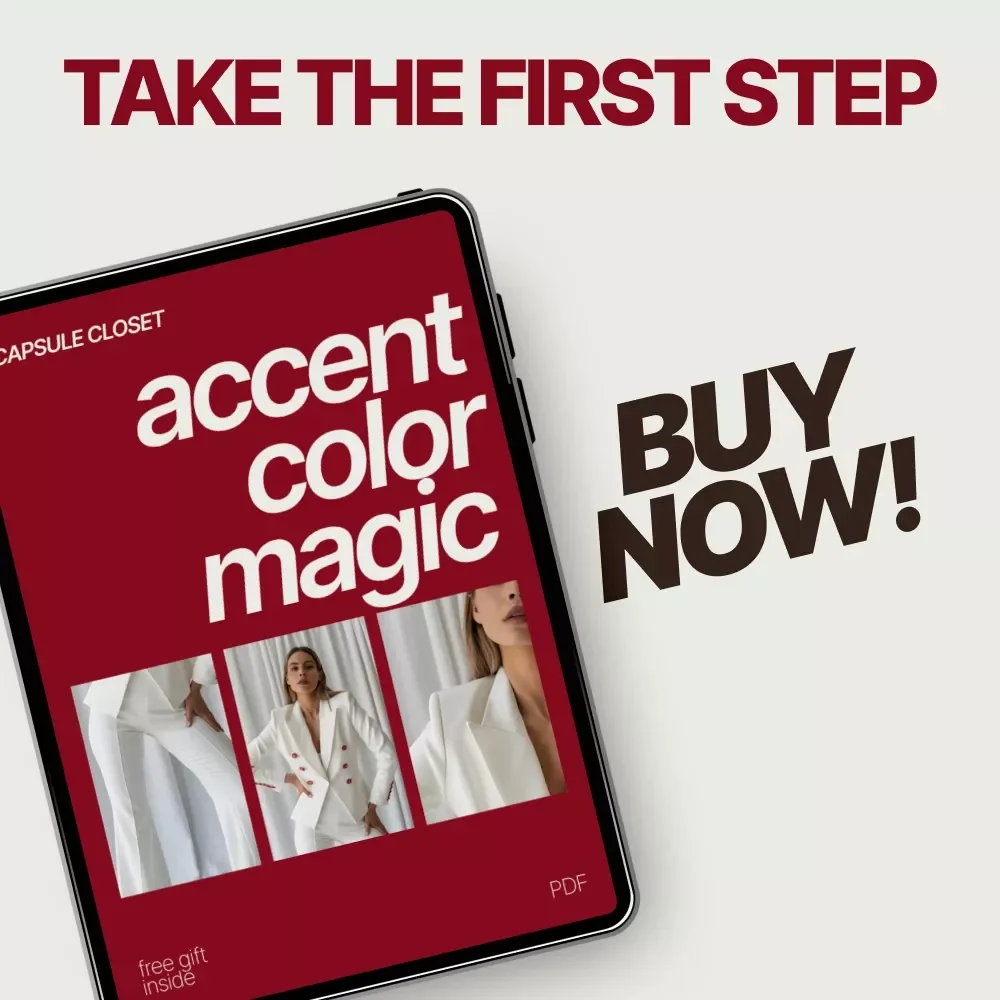 Capsule Closet Accent Color Magic: A Simple Guide to Adding Personality & Pop to Your Capsule Wardrobe