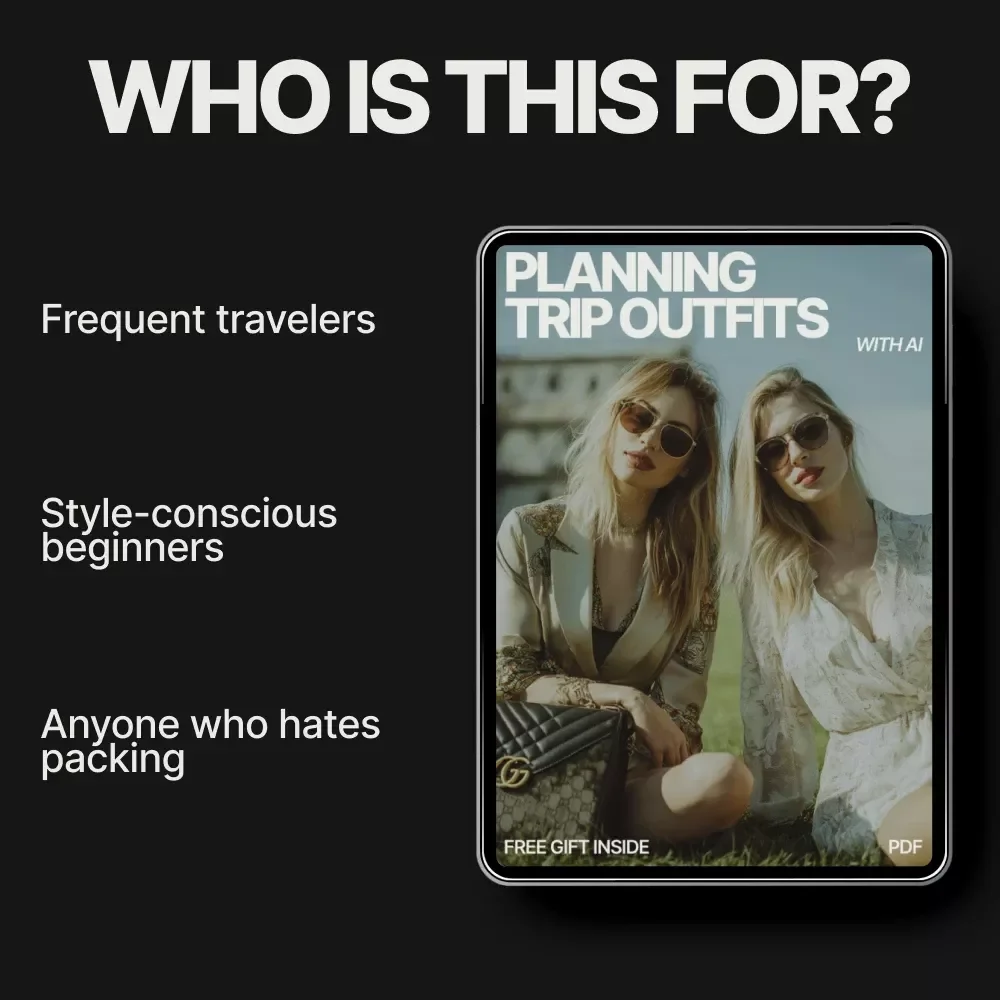Planning Trip Outfits with AI – How to Plan Outfits for Trips with AI | Smart Packing, Capsule Wardrobes & Stress-Free Travel Style eBook