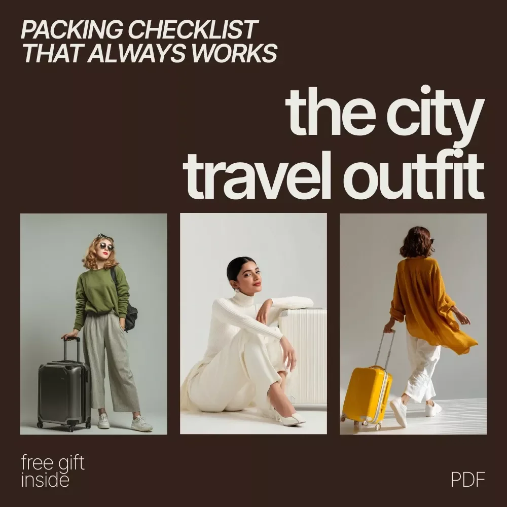 The City Travel Outfit Packing Checklist That Always Works - A Smart Guide for City Travel Outfits
