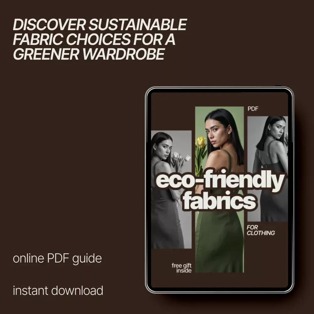 Eco-Friendly Fabrics for Clothing eBook: Your Complete Guide to Sustainable Fashion Choices
