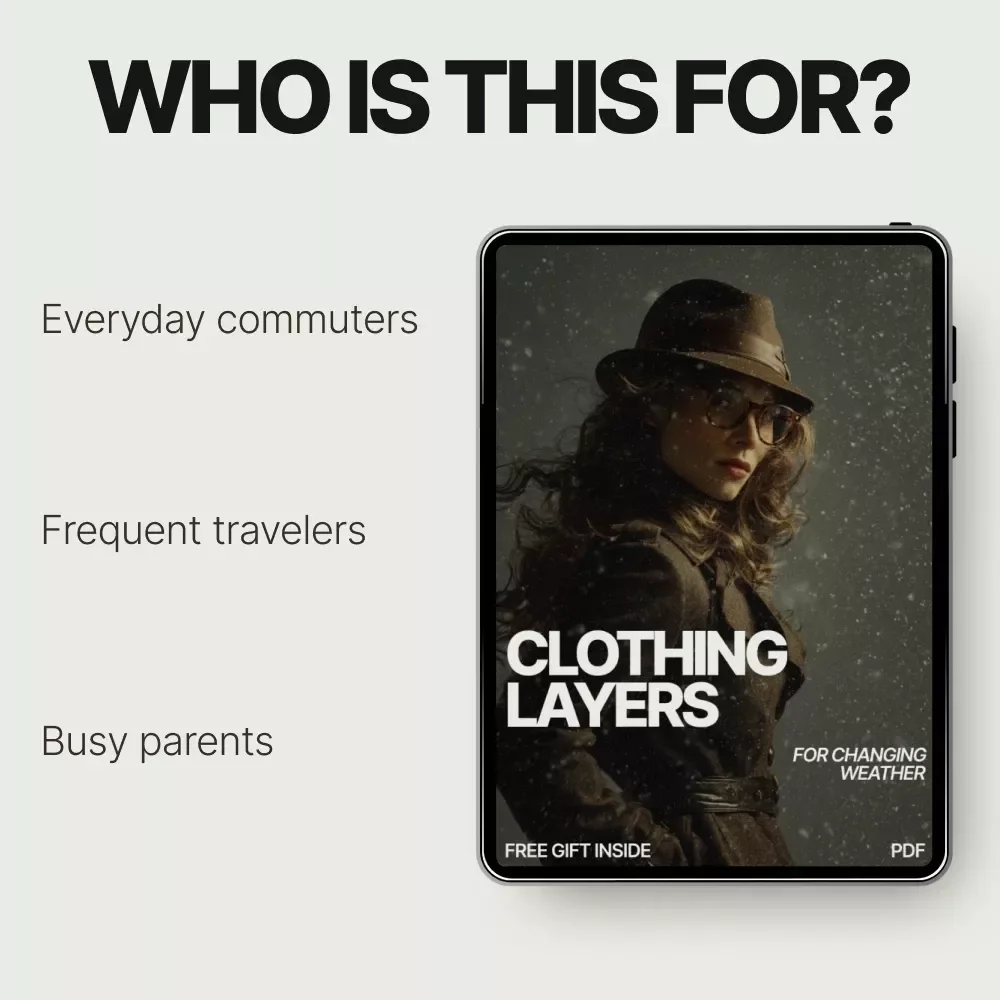 Clothing Layers for Changing Weather | Ebook Guide Explaining what clothing layers work for changing weather for Travel, Hiking & Everyday Life