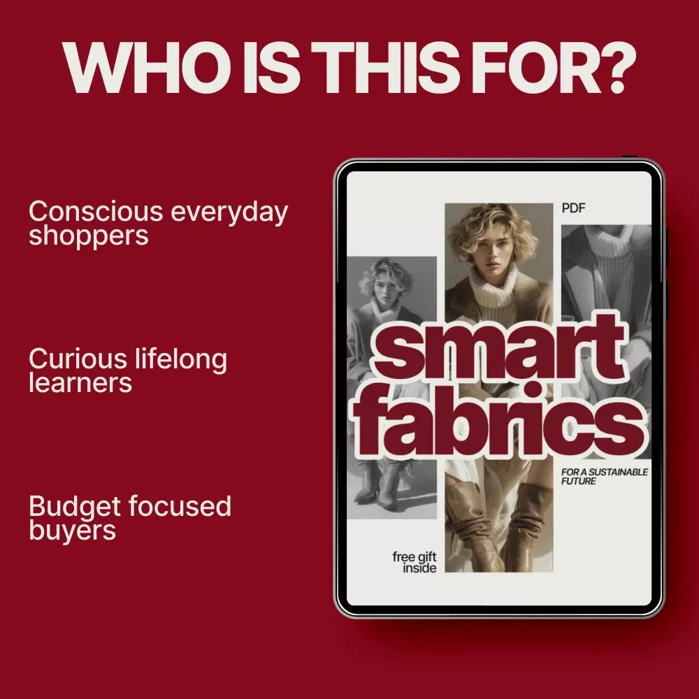 Smart Fabrics for a Sustainable Future | Ebook Guide on What Materials Are Most Sustainable Fabrics, AI-Powered Fabric Choices & Ethical Fashion