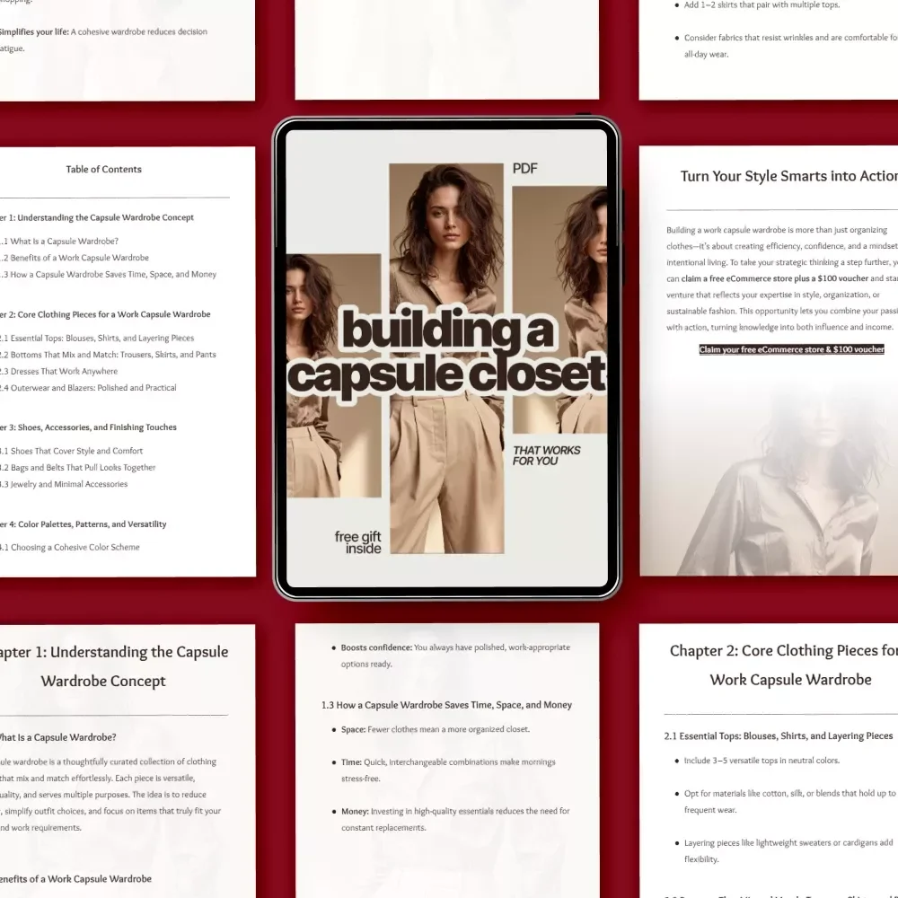 Building a Capsule Closet That Works for You: A Complete Guide to Crafting Your Work Capsule Wardrobe