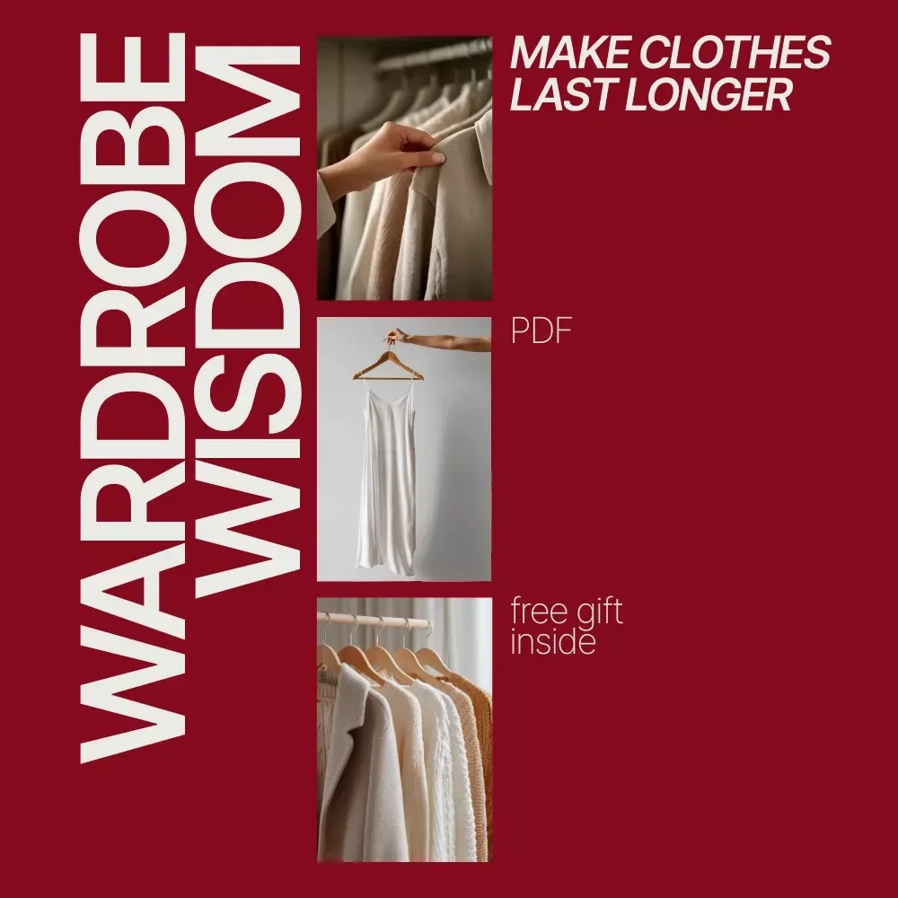 Wardrobe Wisdom: Make Clothes Last Longer – A Practical Guide on how to care for clothes so they last longer