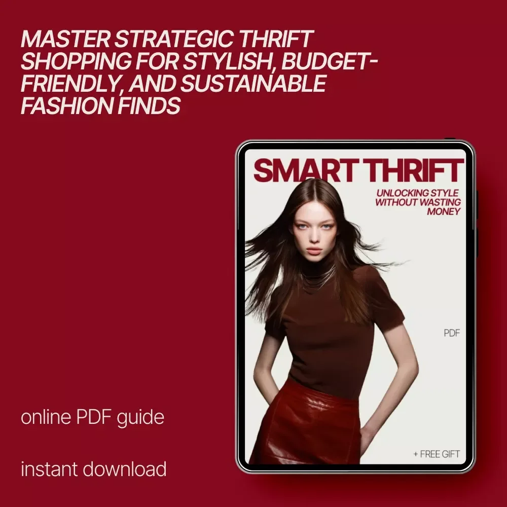 Smart Thrift: Unlocking Style Without Wasting Money - A Strategic Guide to Thrift Shopping