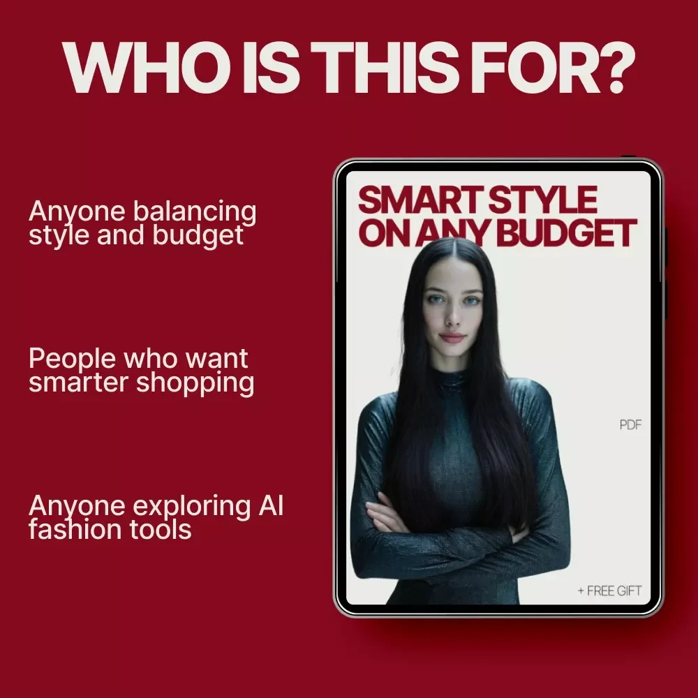 Smart Style on Any Budget – AI Fashion Guide | Ebook on how ai can suggest clothes that fit budget and style
