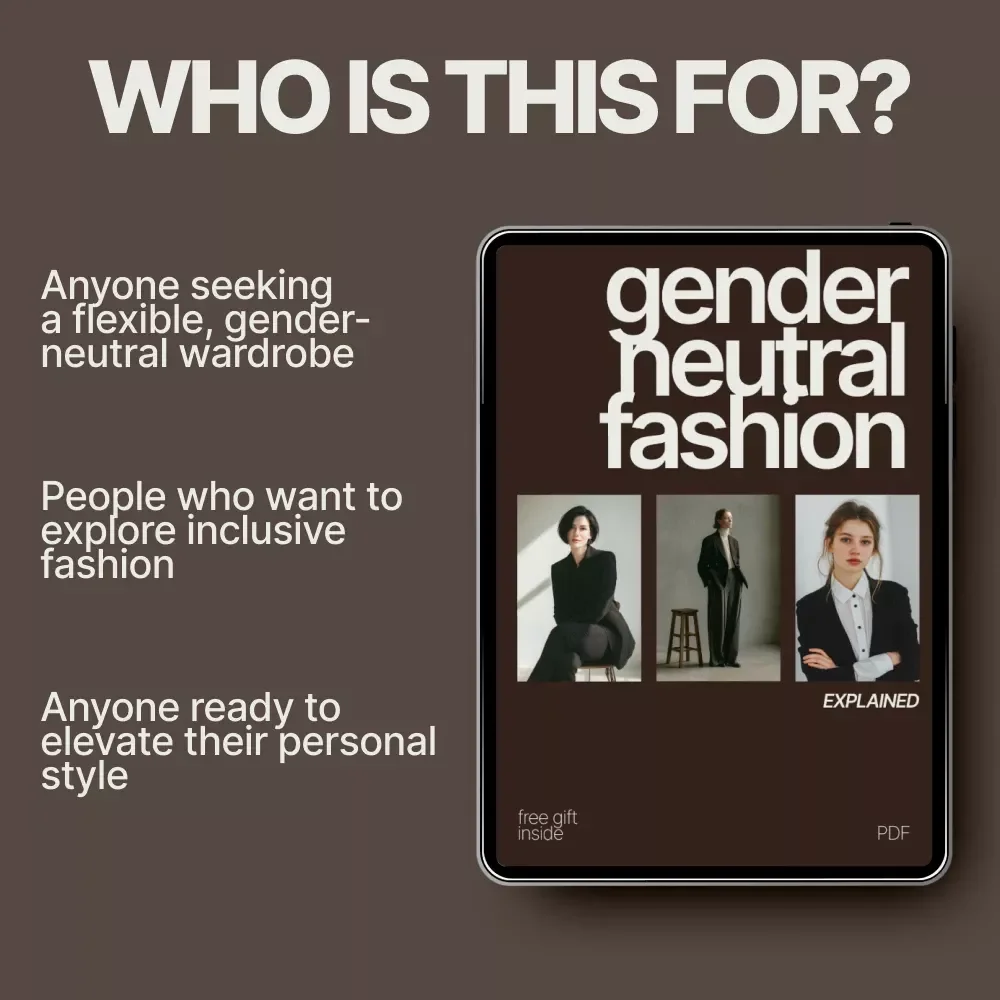 Gender Neutral Fashion Explained: A Guide to Inclusive Style & Wardrobe Essentials