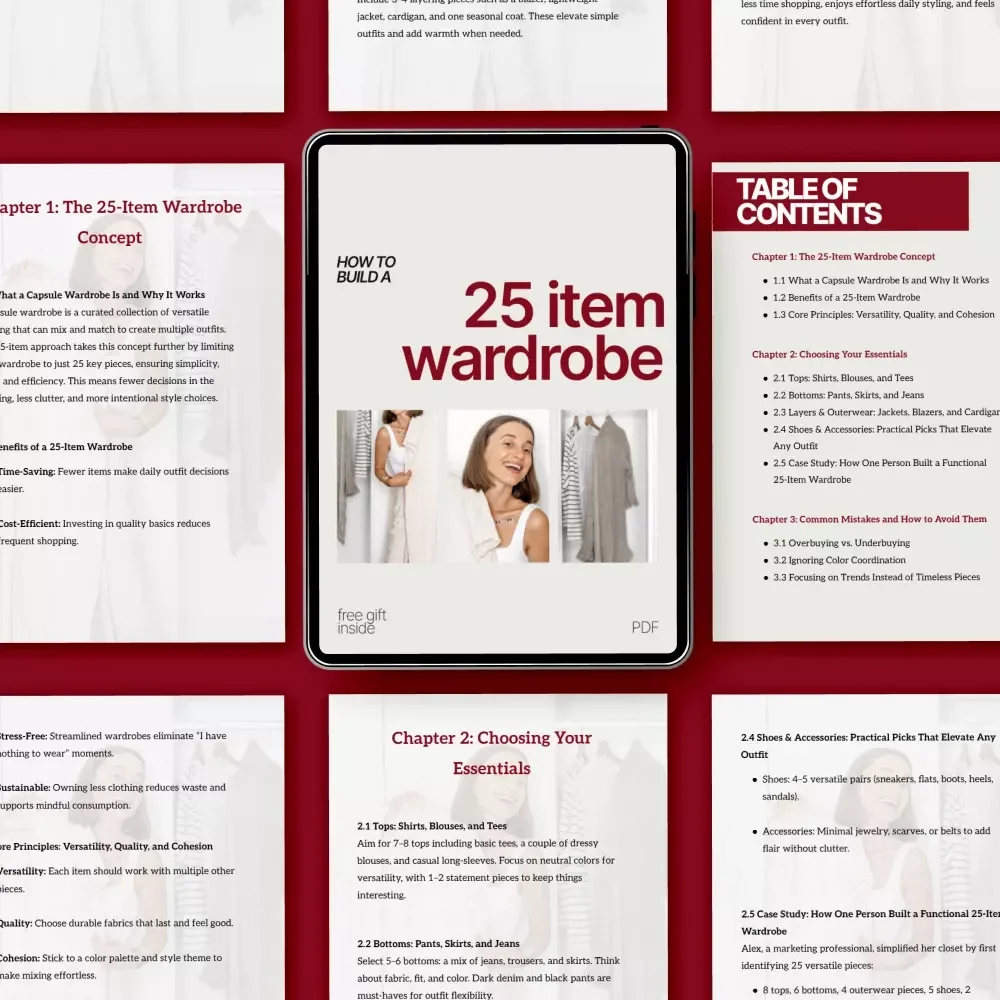 How to Build a 25 Item Wardrobe: The Ultimate Guide to a Minimalist Capsule Wardrobe