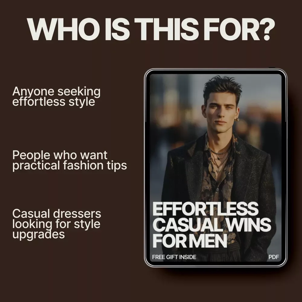 Effortless Casual Wins for Men - Ultimate Checklist for Perfect Casual Outfits