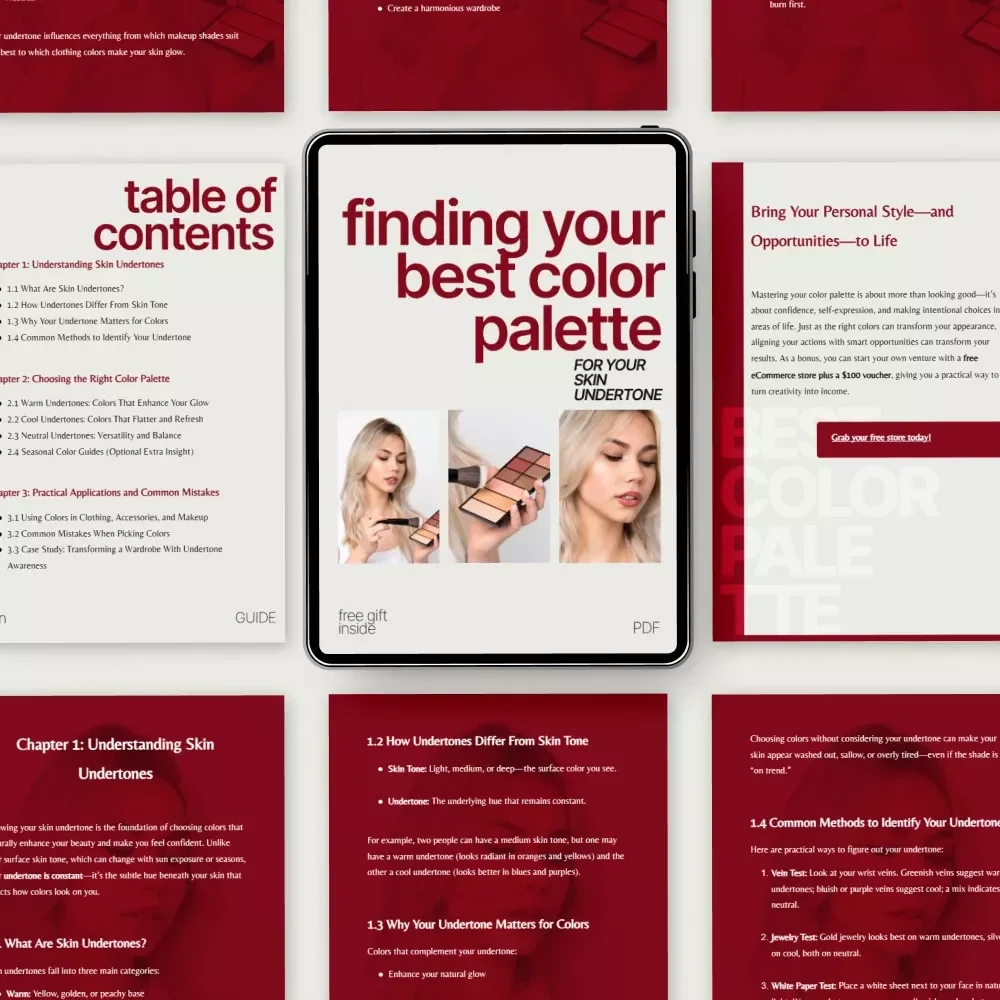 Finding Your Best Color Palette for Your Skin Undertone: The Ultimate Guide to Choosing Colors that Enhance Your Natural Beauty