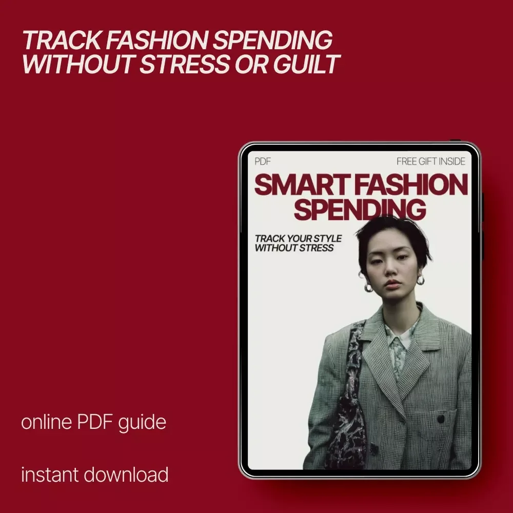 Smart Fashion Spending: Track Your Style Without Stress | eBook Guide on How to Track Spending on Clothes and Accessories