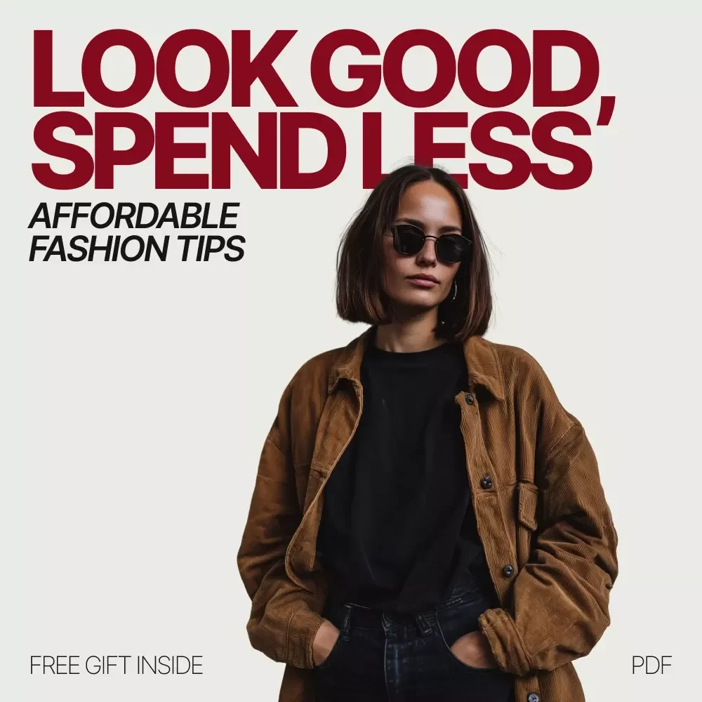 Look Good, Spend Less – Affordable Fashion Tips eBook for Budget Style, Smart Shopping & Chic Wardrobe Building