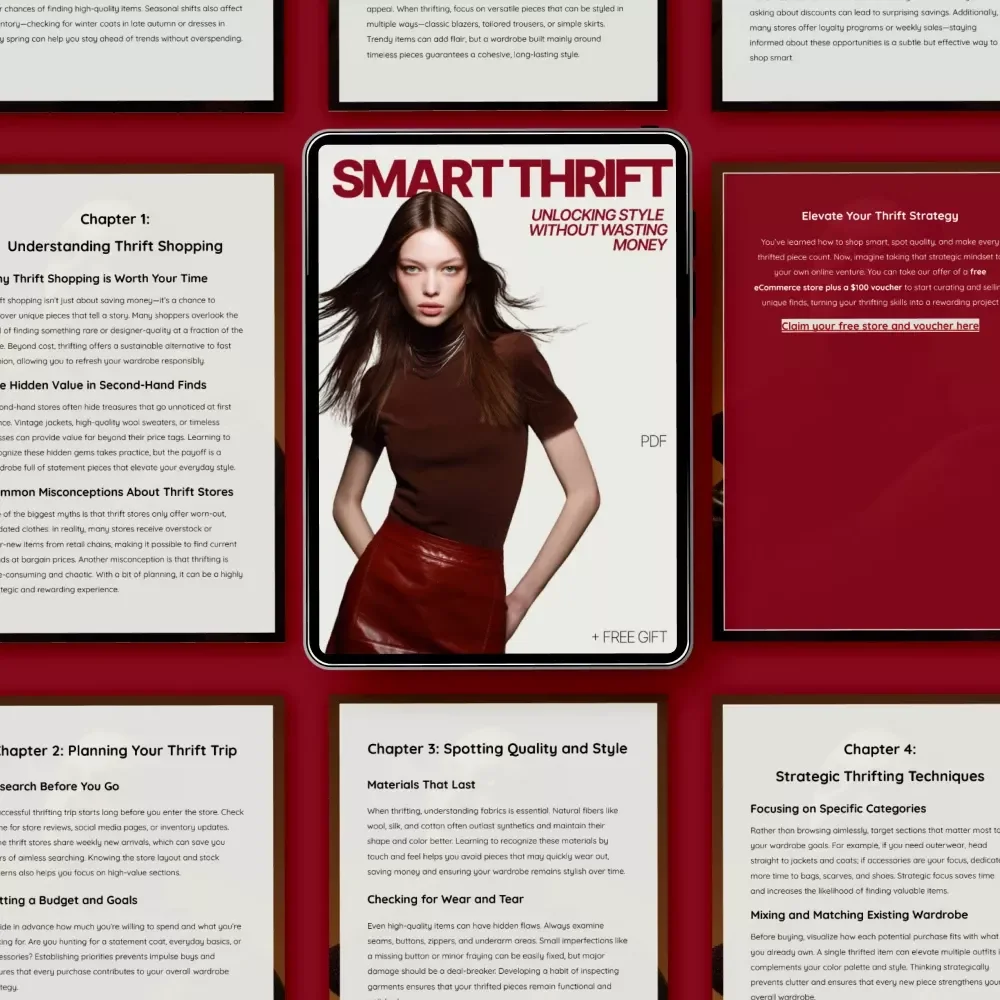 Smart Thrift: Unlocking Style Without Wasting Money - A Strategic Guide to Thrift Shopping