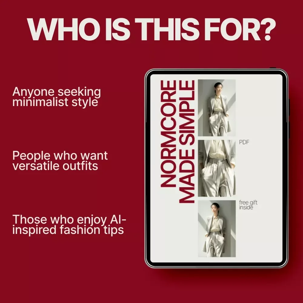 Normcore Made Simple: How to Wear Normcore Outfit Ideas - The Ultimate eBook Guide