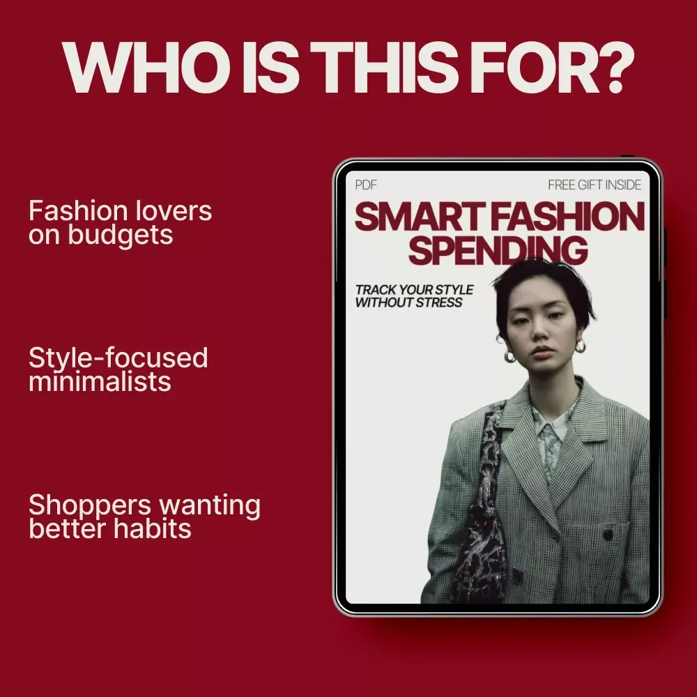 Smart Fashion Spending: Track Your Style Without Stress | eBook Guide on How to Track Spending on Clothes and Accessories
