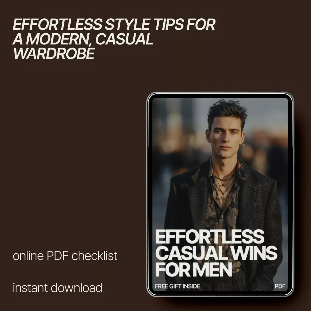 Effortless Casual Wins for Men - Ultimate Checklist for Perfect Casual Outfits